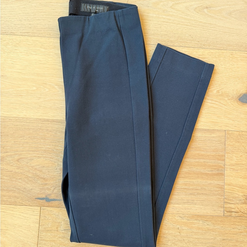 rag & bone Simone Slim Ankle Pants – Navy | Size 4
